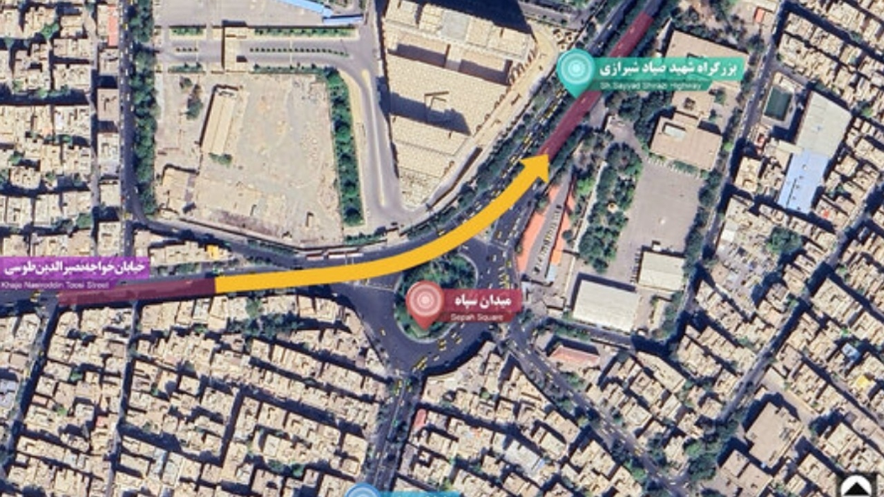 بهره‌برداری از پروژه عمرانی میدان سپاه و بخش‌هایی از پروژه میدان سبلان تا پایان سال