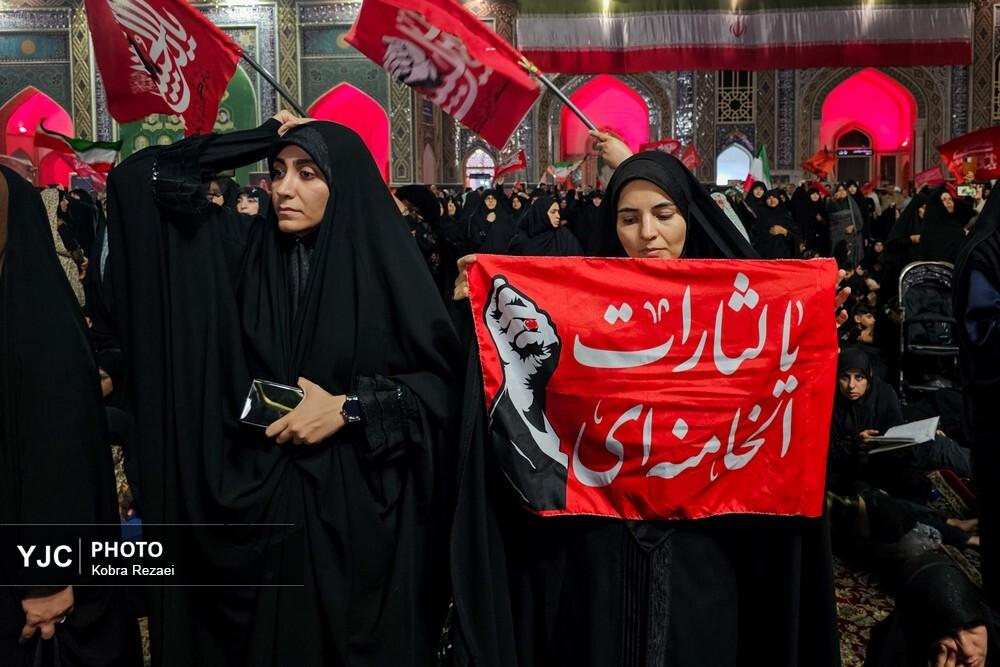 شب شهادت حضرت امام حسن عسگری (ع) و بزرگداشت چهلم آقای شهید ایران در مشهد