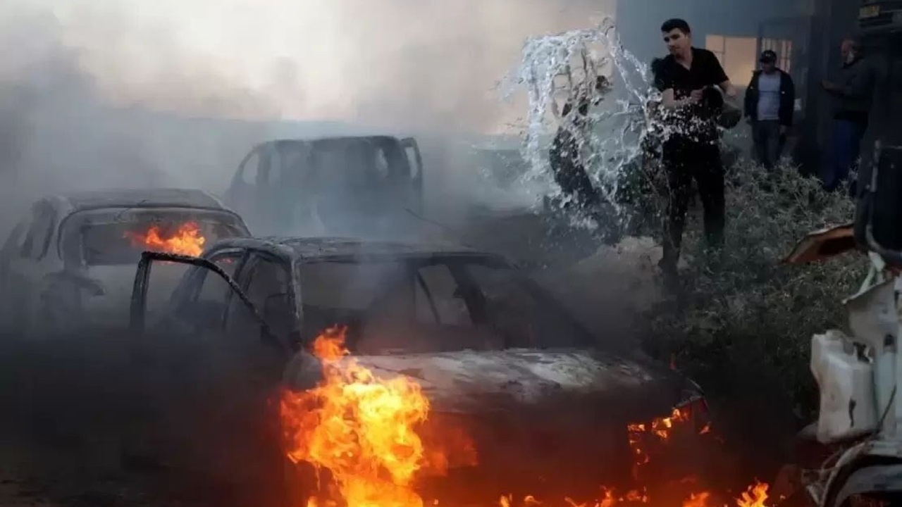 هجوم شهرک نشینان صهیونیستی به دارایی‌های مردم فلسطین + فیلم