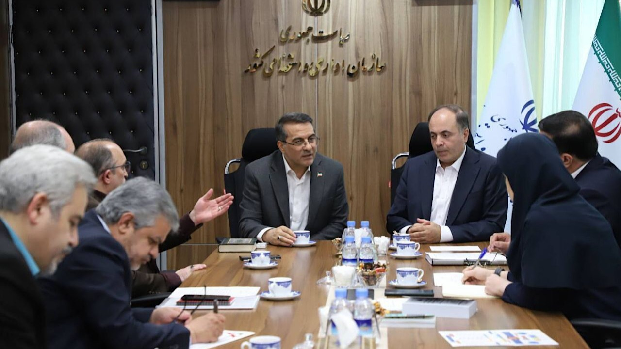 برگزاری جلسه مشترک رئیس سازمان اداری با وزیر جهاد کشاورزی