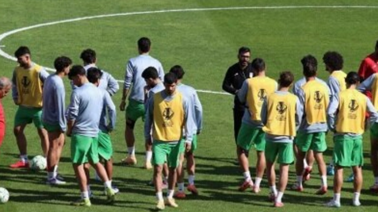 آماده سازی تیم فوتبال امید برای دیدار با ازبکستان