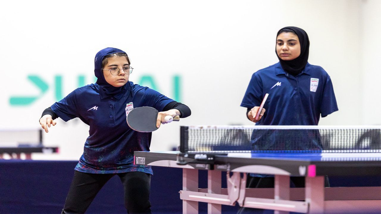 ۲ مدال برنز برای تیمهای دوبل دختران و پسران ایران